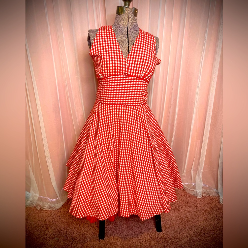 Original Lilli Jean Handmade Vintage Swing Dress from the UK